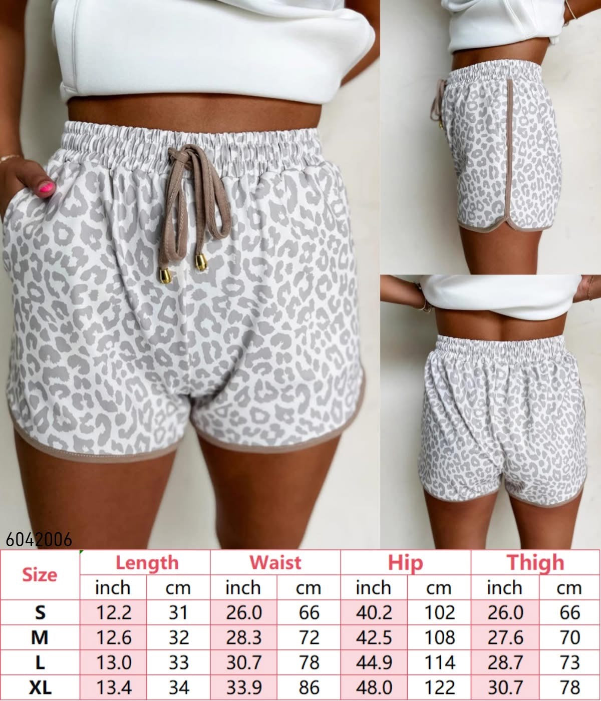 Leopard Shorts